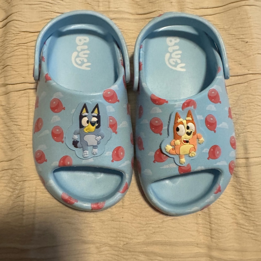 Kids Clogs - Blue and Red